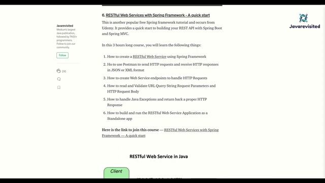 10 FREE Courses to learn Spring Frameworks in 2021 смотреть онлайн