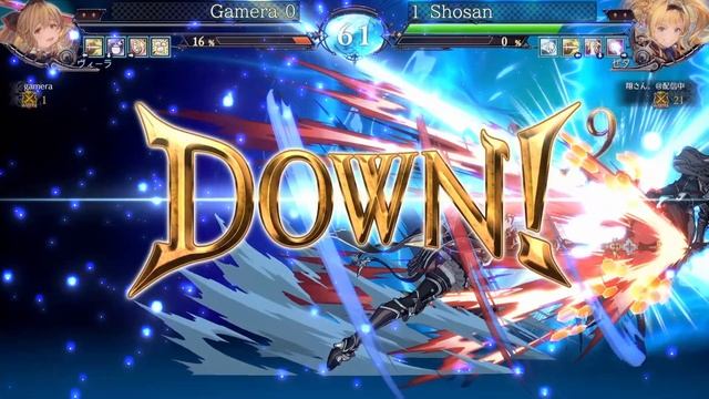 [GBVS] Granblue Fantasy Versus Rank match Gamera（Vira）vs Shosan（Zeta） смотреть онлайн