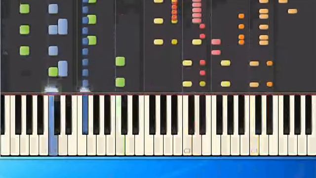 [Piano Tutorial Synthesia]Eddy Huntington - USSR (pr)