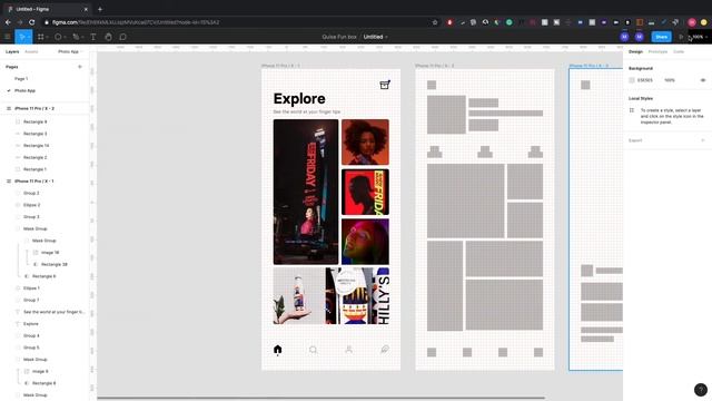 HOW TO DESIGN A PHOTO APP IN FIGMA смотреть онлайн