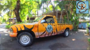 Про машины, животных  и лодки в зоопарке Бангкока. МанкиТайм в Таиланде.