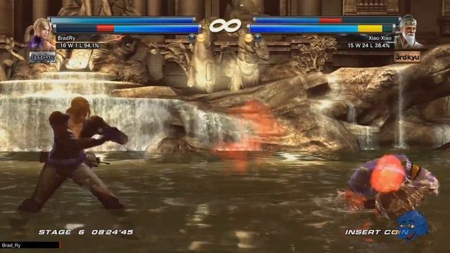 Tekken Tag Tournament 2: Arcade Mode - Nina and Anna Williams смотреть онлайн