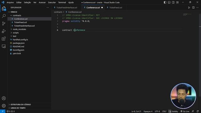 Implementando um oracle blockchain simples na Ethereum. смотреть онлайн