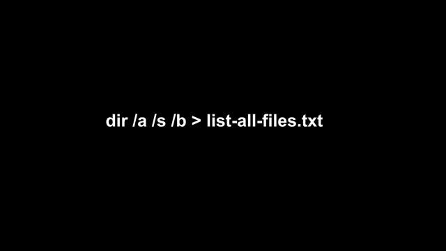 How to get the list of filenames in a folder at one click смотреть онлайн