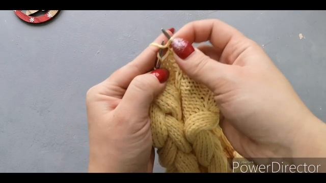 Как зыкрыть макушку у шапки с косами. Спицами. Описание и схема коса из 18 ПЕТЕЛЬ Красивая макушка