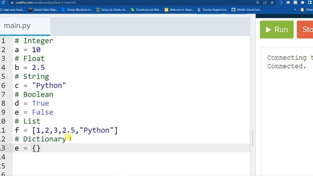 Six Common Built-in Data Types of Python смотреть онлайн