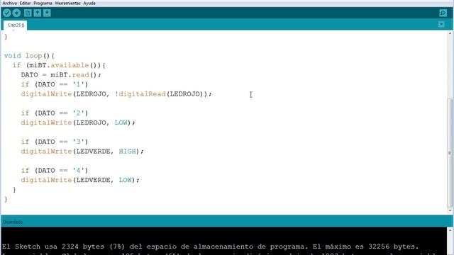 Arduino desde cero en Español - Capítulo 25 - Bluetooth HC-05 (App en teléfono Android + LEDs + PWM смотреть онлайн