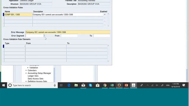 LESSON 6.0: GL_Creation Of Cross Validation Rules смотреть онлайн