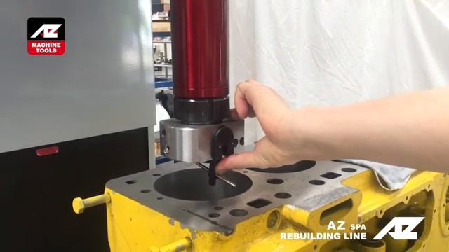Обзор вертикально-расточного станка AZ VB500 для ремонта блоков цилиндров смотреть онлайн
