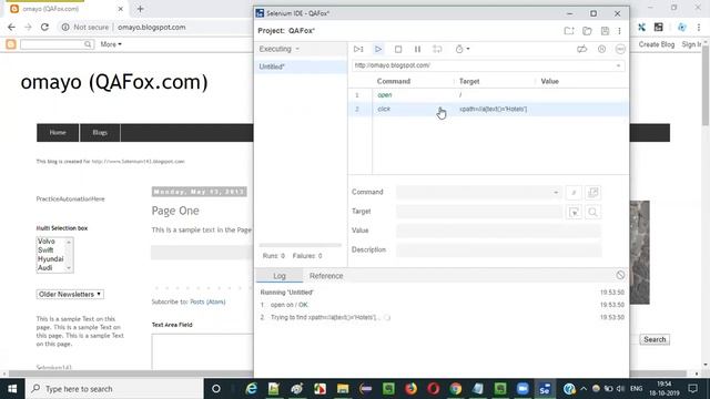 New Selenium IDE - Part 62 - select frame Command смотреть онлайн