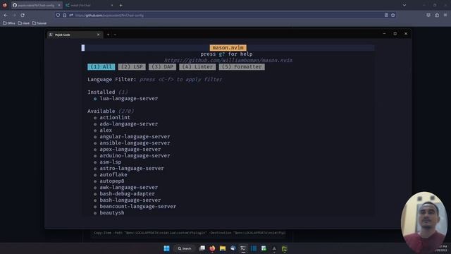 NVCHAD TUTORIAL #11 CONFIG SUPPORT WINDOWS смотреть онлайн