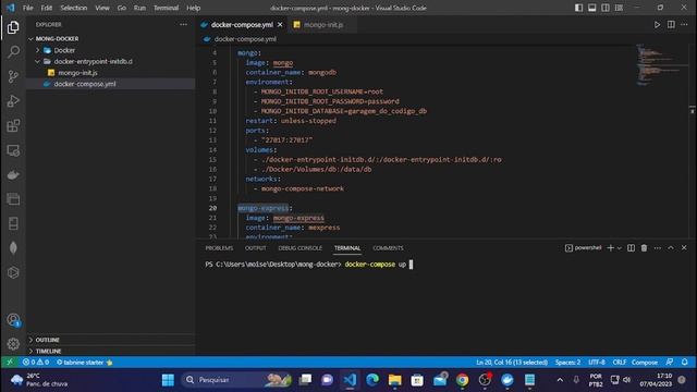Curso Docker: #02 Usando o Mongo Express смотреть онлайн