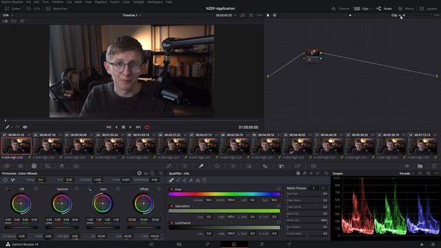 Rippling Colour Grades Explained in Resolve смотреть онлайн