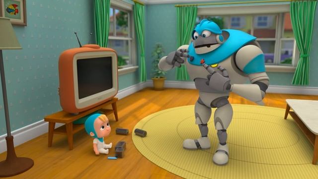 Arpo The Robot | Eat Your GREENS! | NEW VIDEO | Funny Cartoons For Kids | Arpo And Daniel