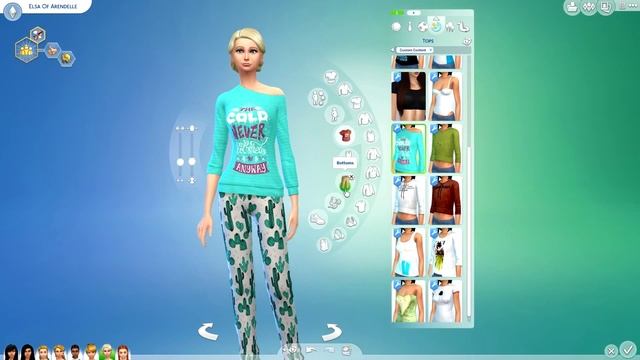 Sims 4 Teen Makeover: Disney Inspired Elsa! смотреть онлайн