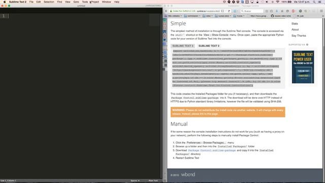 (depreciado por HMfjt_YMru0) Install package control - sftp sublime @moylop260.webm смотреть онлайн