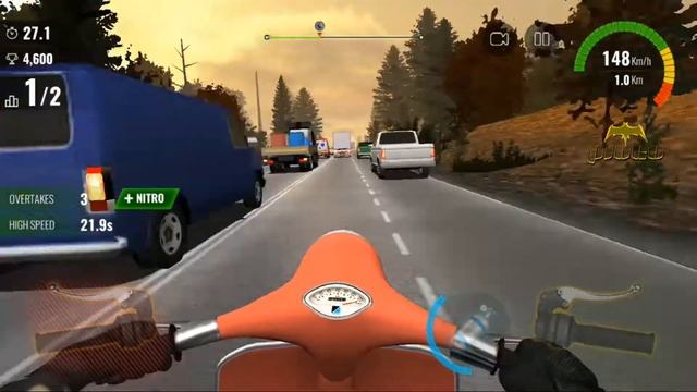 Moto Traffic Race II ? Daily Scooty Race ? Android GamePlay #1 смотреть онлайн