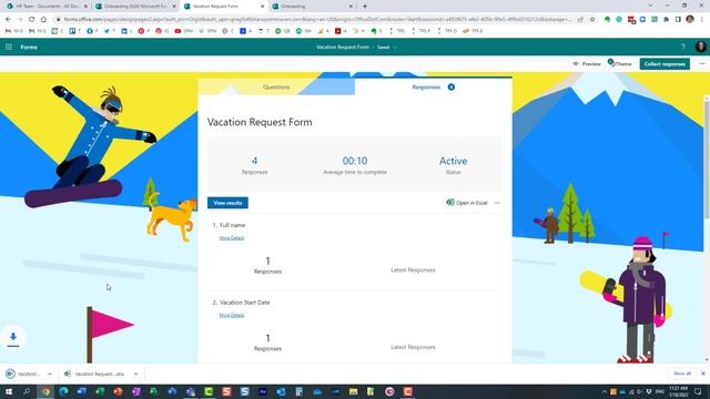 How to create a Form using Forms for Excel смотреть онлайн