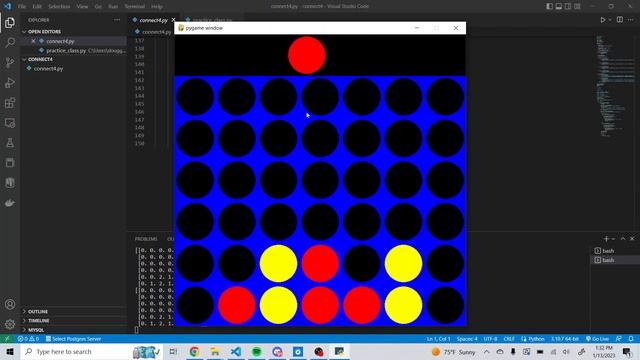 Connect 4 school project смотреть онлайн