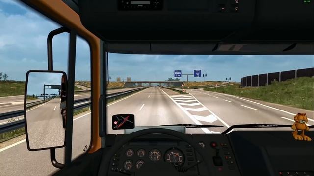 ETS2 1.34 ProMods 2.33 DAF 95ATI Eindhoven - Aarhus смотреть онлайн