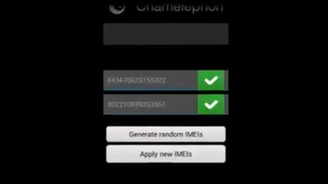 Смена IMEI в CHAMELEPHON смотреть онлайн