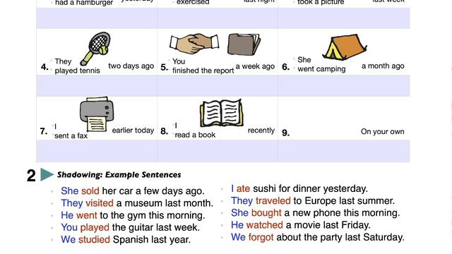 Past Simple with Time Expressions | English Class - Mark Kulek ESL смотреть онлайн