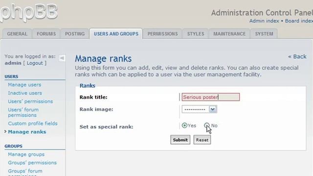 Tutorial: How to manage ranks in phpBB | LayerOnline Web Hosting смотреть онлайн