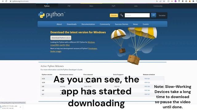 Super Quick Tutorial - How to download Python Shell. смотреть онлайн