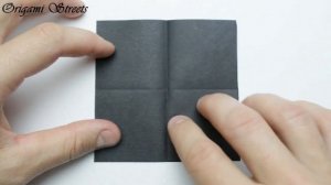 Как сделать сюрикен из бумаги. Оригами.