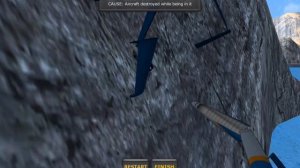 Crashes In Turboprop Flight Simulator (Helicopter Mod ?)