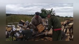 Дровокол в работе!  Самая надëжна конструкция дровокола!