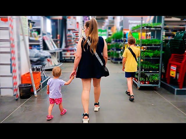 Поехали в OBI, в дороге взорвалось колесо!