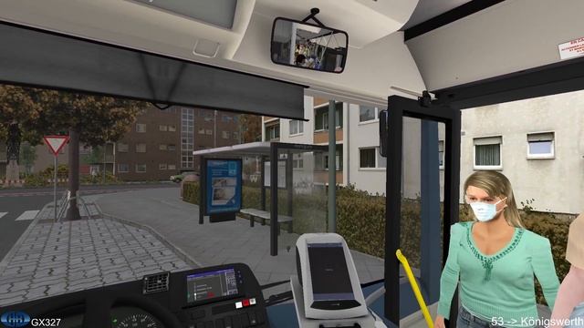 OMSI 2 #363: Krefrath | Ligne 53 | Heuliez GX327 смотреть онлайн