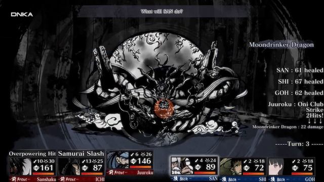 Labyrinth of Zangetsu Boss 2: Moondrinker Dragon смотреть онлайн