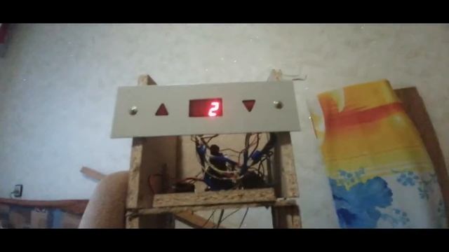 Макет лифта #1 - Обзор, демонстрация работы. смотреть онлайн