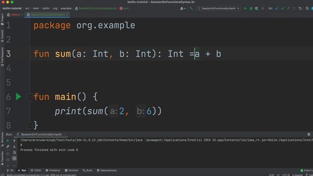 Kotlin | Session 4 | Ways to create functions and variables (using var and val keyword) in Kotlin смотреть онлайн