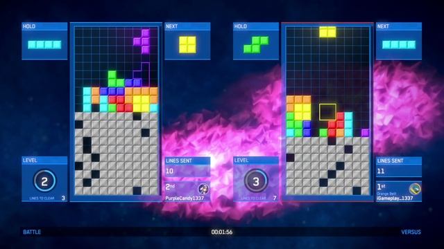 Во что поиграть вдвоем? Tetris Ultimate - Тетрис от Ubisoft
