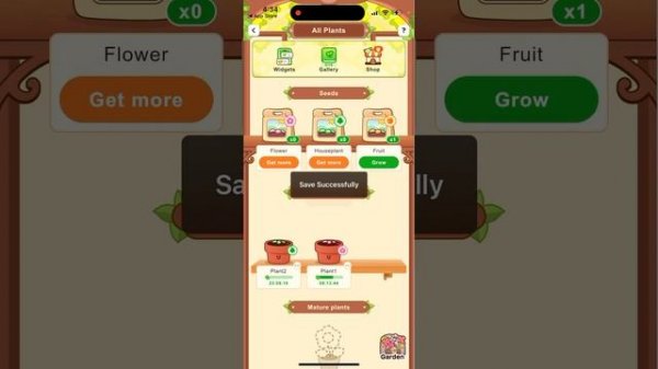 How to use Plant widgets in Widgetable app?