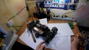 rc drift vaz 2101. tamyia tt-01. Дрифт модель жигули