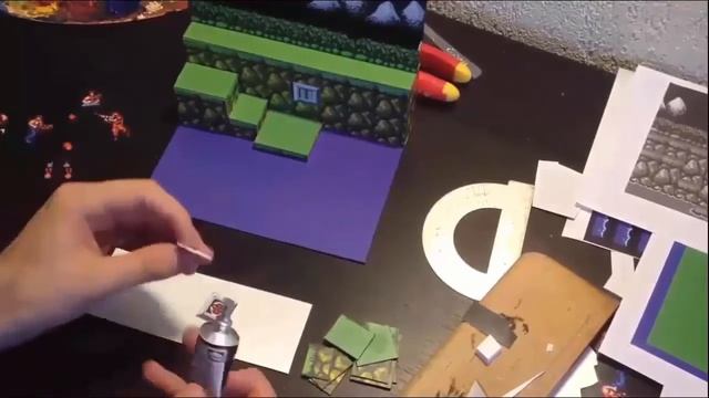 GEEK DIY № 2 (2 часть из 2) Contra Диорама по 8bit ной игре смотреть онлайн