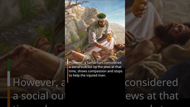 📖🙏 The Parable of the Good Samaritan #biblestudy #goodsamaritan #christianityexplained #selflessnes смотреть онлайн