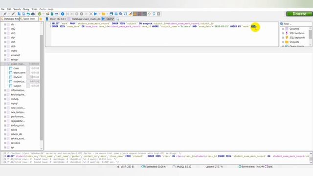 Database Question 24 (The Java Institute for Advanced Technology) смотреть онлайн