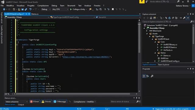 UniREST Solution - QUICK START смотреть онлайн