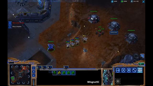 SC2 - PvT - 4gate Warp Prism Elevator смотреть онлайн