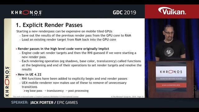 Bringing Fortnite to Mobile with Vulkan and OpenGL ES GDC 2019 смотреть онлайн