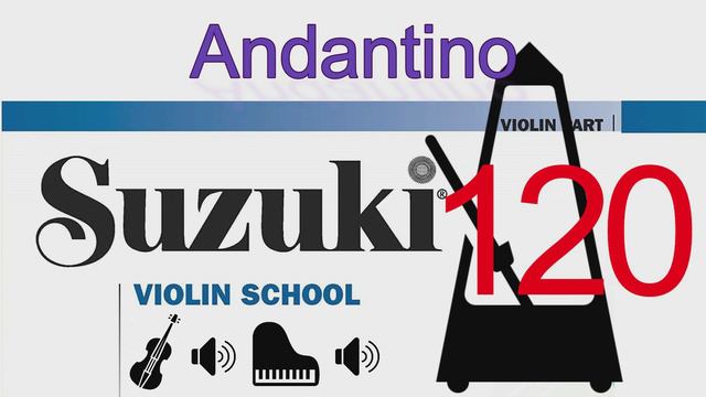 Andantino | Suzuki Violin School | Volume 1 | 120 смотреть онлайн