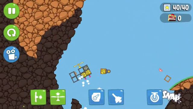 Bad Piggies |Attack helicopter| смотреть онлайн