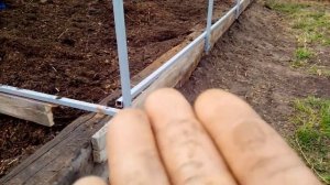 теплица на шпальном фундаменте