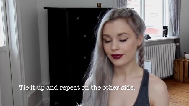 Warrior Braids - Hair Tutorial смотреть онлайн