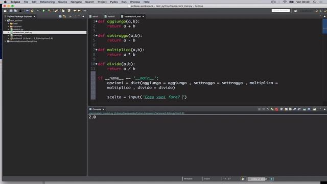 Corso base di Python - 20 Modulo eseguibile смотреть онлайн